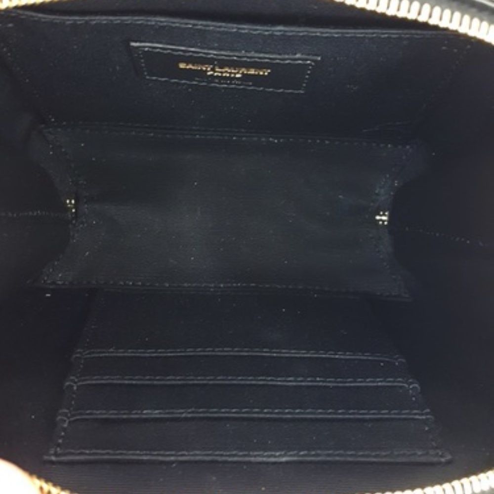 YSL Saint Laurent Black Vicky Mini Patent Leather Camera Crossbody Bag Handbag - Picture 5 of 8